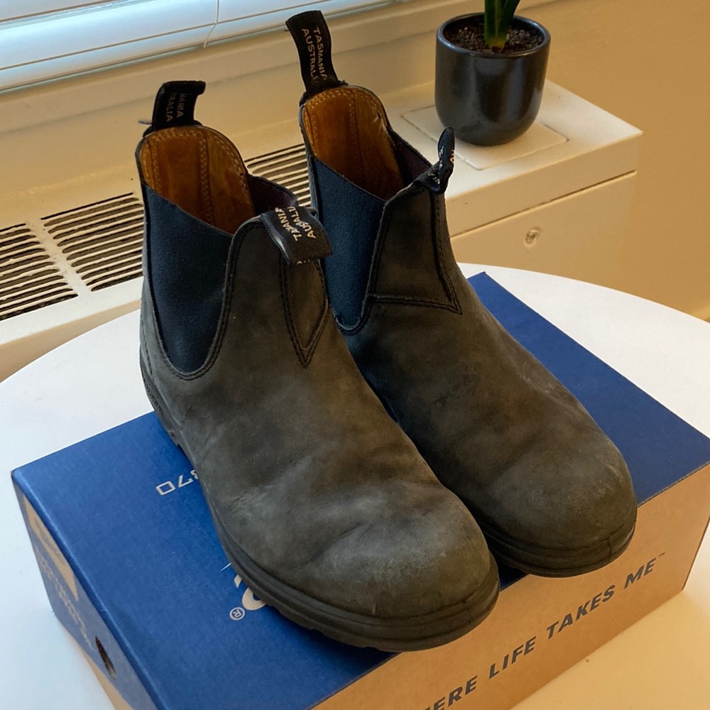 Blundstone Rustic Black Lined Boot